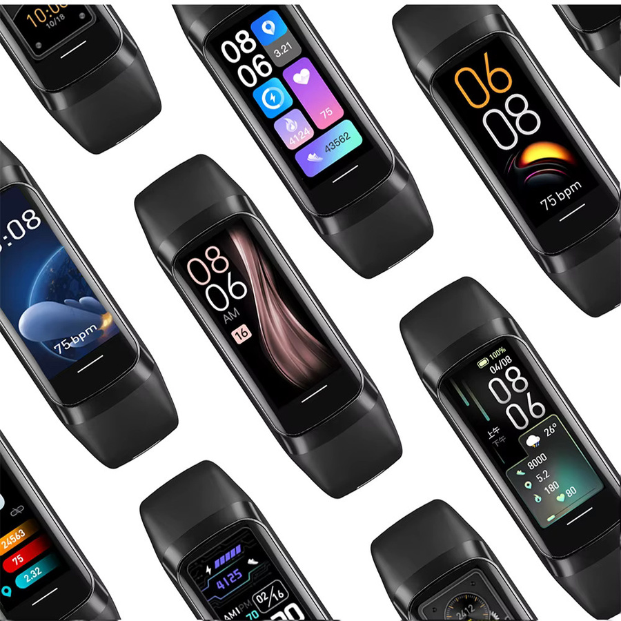 CRTORRS Smartwatch, Schwarz, Silikon, 44 mm, Unisex - Bild 6