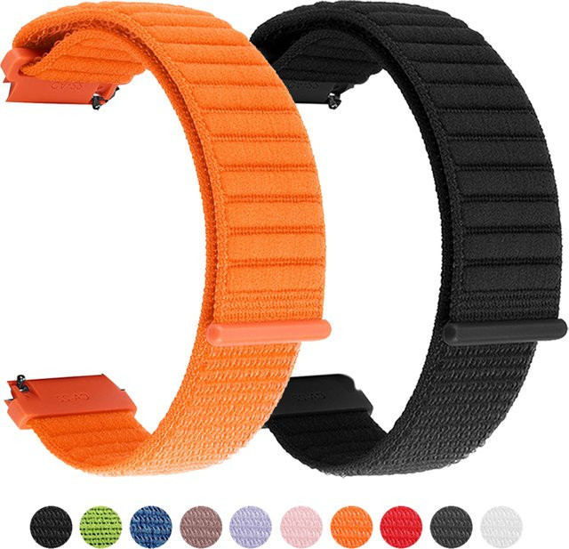 Xiaomi Uhrenarmband Nylon, 22 mm, Schwarz, Unisex - Bild 1
