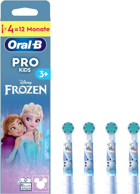 Oral-B Pro Kids Frozen Aufsteckbürsten, 4 Stück, Kinder - Bild 1