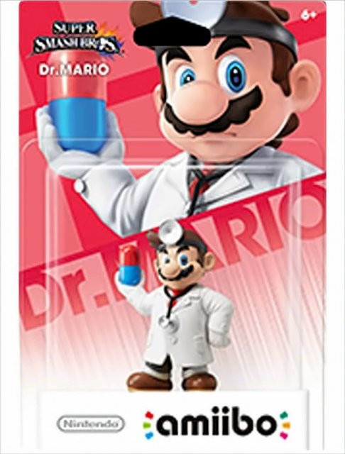 Nintendo amiibo Super Smash Bros. Dr Mario #42 Figur - Bild 1