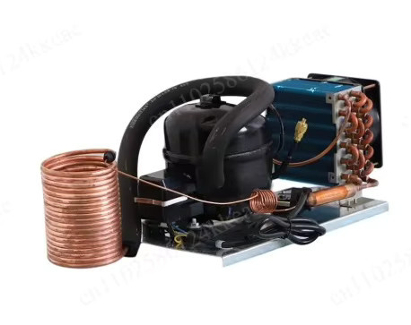 QD35W Industrieller Zirkulierender Wasserkühler 220V mit R600A Kältemittel Kompaktes Kühlsystem aus Metall - Bild 2
