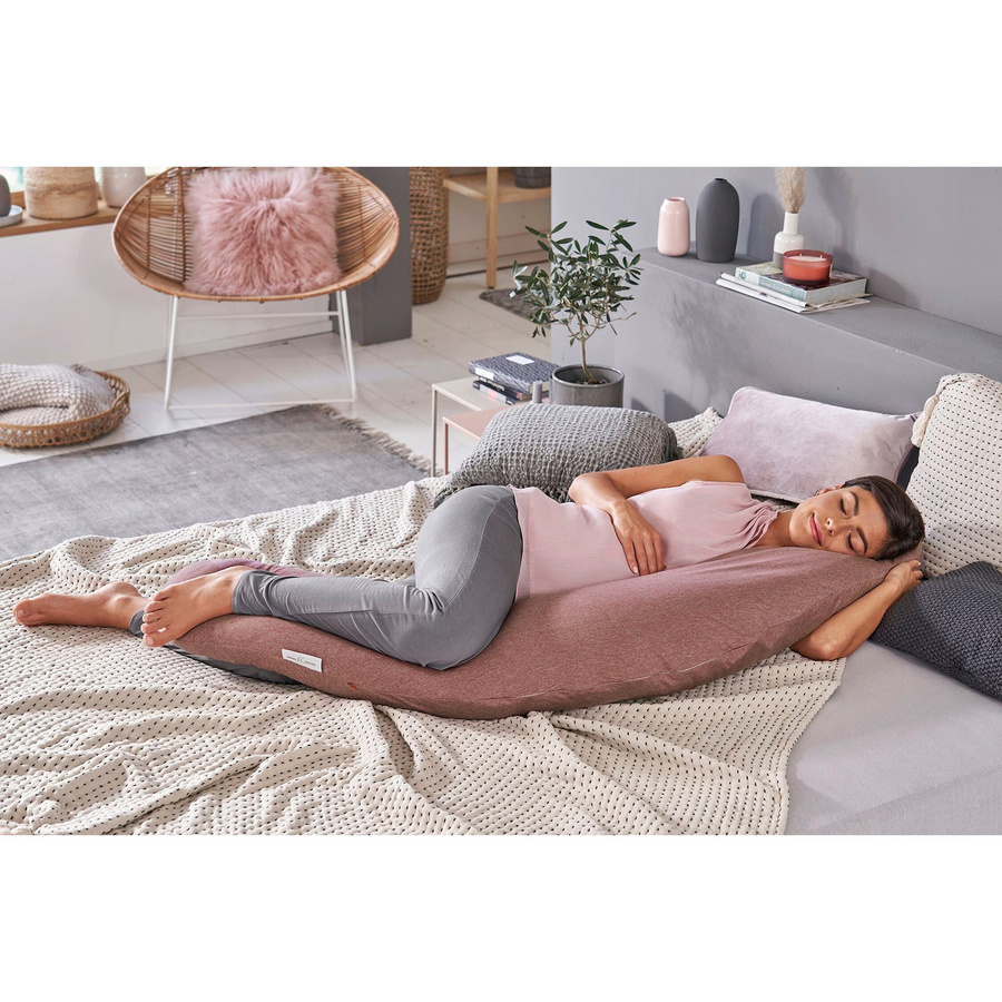 Theraline Original Stillkissenbezug Bamboo Collection, Farbe: Rosa, Maße: 190 cm - Bild 1