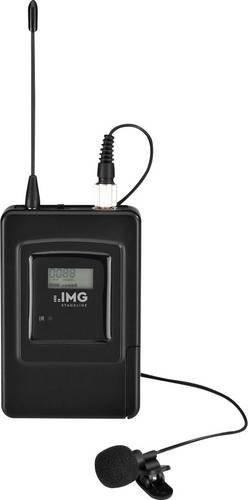 IMG Stage Line TXS-606LT/2 Funk-Sender mit Lavalier-Mikrofon in Schwarz - Bild 1