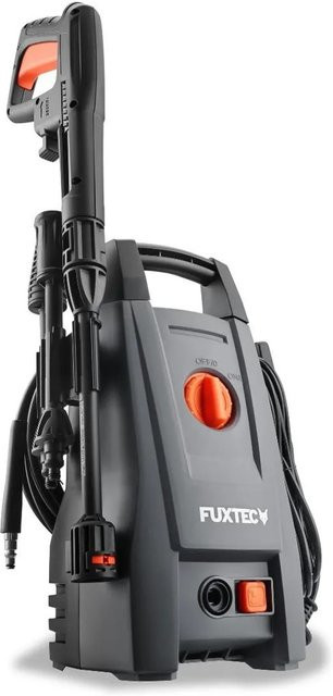 FUXTEC Hochdruckreiniger FX-HDR1400 in Schwarz mit maximal 110 Bar Druck und 6,5 l/min Fördermenge - Bild 1
