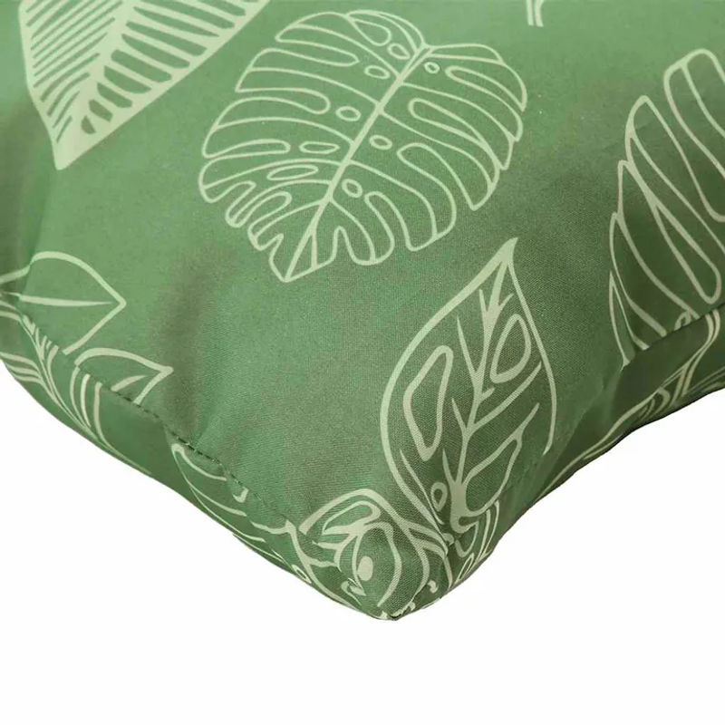 Vidaxl Palettenkissen Set aus 3 Stück mit Blumenmuster in Grün aus Oxford-Stoff - Bild 7