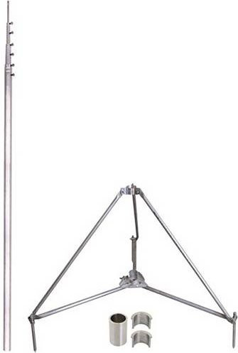 DEHN Fangstangen-Set 105710 aus Edelstahl in Silber - Bild 1