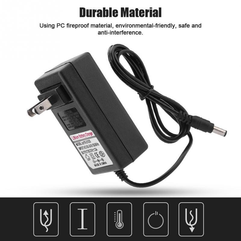 Aamazing Netzteil Adapter für Lithium-Ionen-Batterien, 21V 2A, Schwarz, EU-Stecker - Bild 3