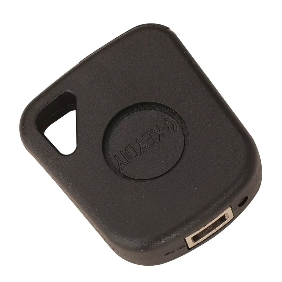 Jingyuqin 10 Stück KEYDIY Transponder Auto Schlüsselanhänger Shell 02Version Hülle für KD VVDI in Schwarz - Bild 2