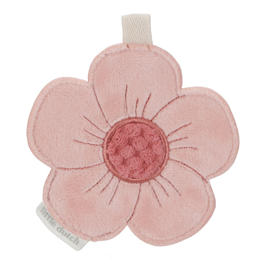 Little Dutch Girlande mit Blumen-Ornament in Pink aus Textil - Bild 1