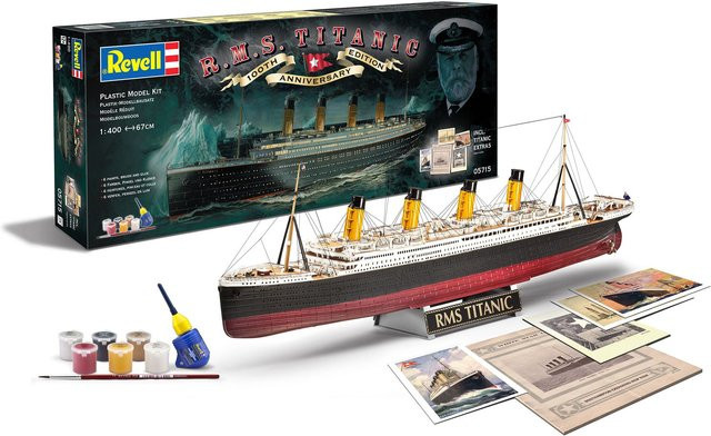 Revell Titanic Geschenkset Schiffsmodell Bausatz 1:400 - Bild 3