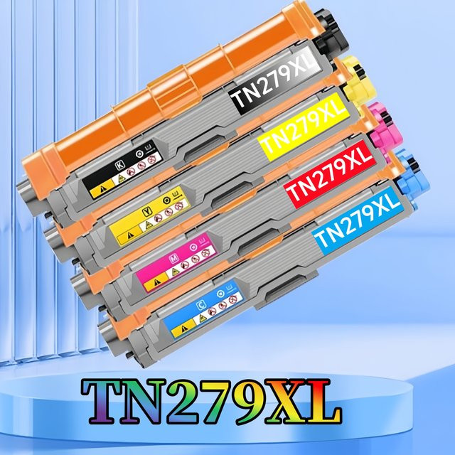 4er Set Brother TN279XL Tonerkartuschen für HL-L3220CW, L3240, L8240CDW, MFC-L3720, L8340, L8390 und L3520CDW - Bild 1