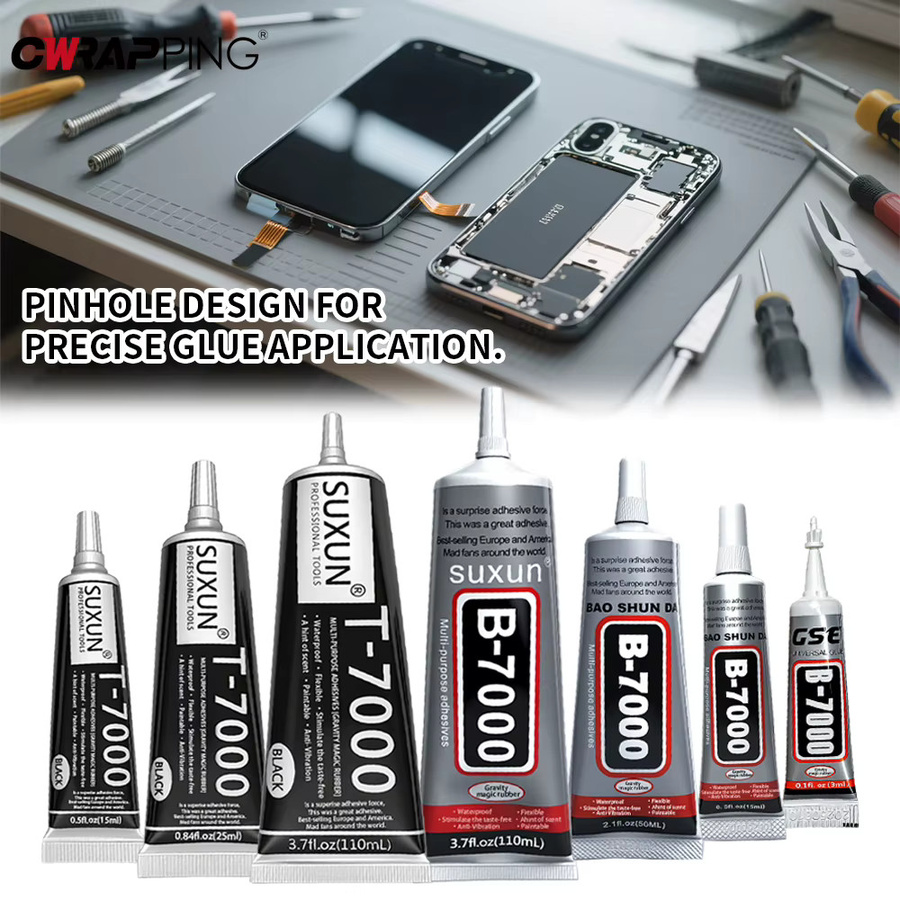 T7000 Mehrzweckkleber für Glas und Kunststoff zur Reparatur von Handy und Uhren, starke Bindung für DIY und Handwerk - Bild 4