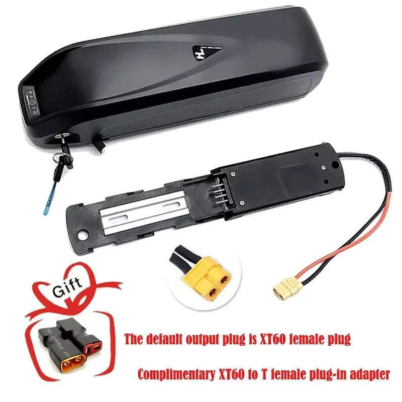 Hailong EKE Akku für Bafang Mountainbike Elektro-Batteriepack, 36V/48V, Schwarz - Bild 4