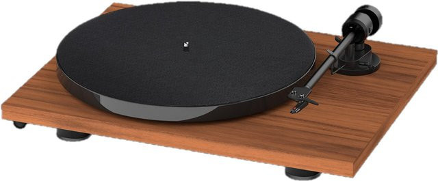 Pro-Ject E1 BT Plattenspieler mit Bluetooth in Nussbaum Braun - Bild 1