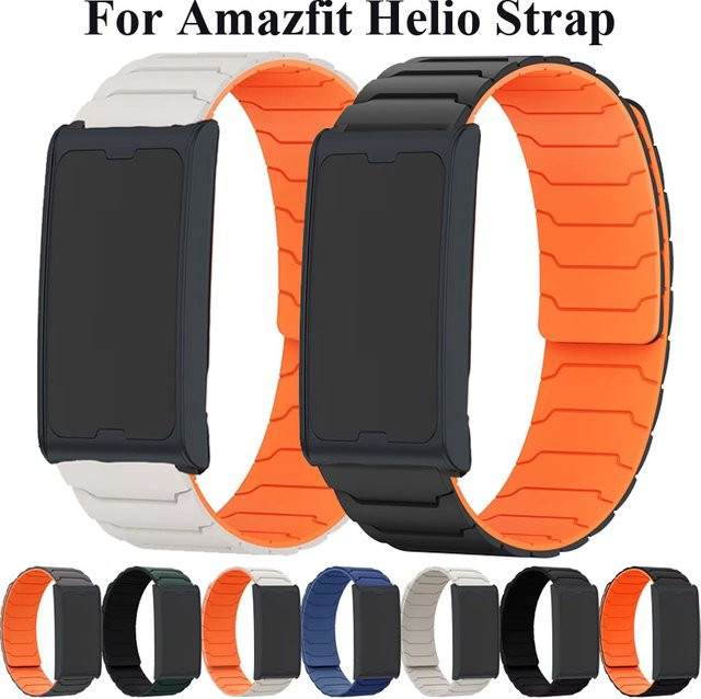 Amazfit Uhrenarmband Silikon, 22 mm, Schwarz, Unisex - Bild 1