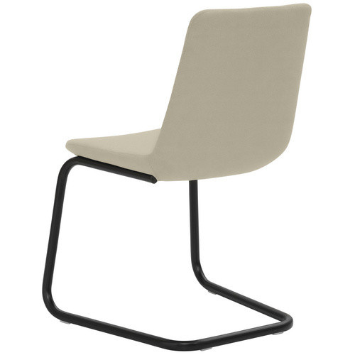Mayer Sitzmöbel Stuhl 2008 aus Stahl und Stoff in Braun, B/H/T: 53 x 87 x 54 cm - Bild 2