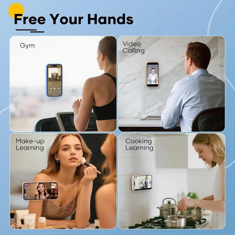AYEVIN Life Gadgets Multifunktionales Silikon-Saugnapf 24er-Pack Starke Klebende Gummi-Saugnäpfe zur Befestigung von Telefonen und Geräten - Bild 3