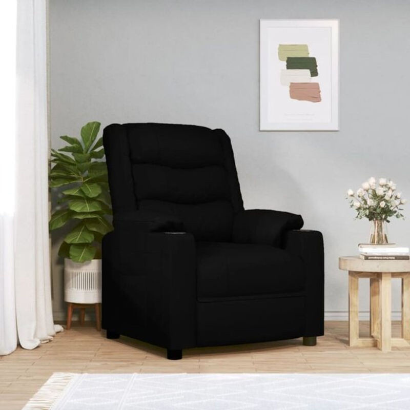 Elektrischer Massagesessel von vidaxl in Schwarz aus Kunstleder als moderner Relaxsessel - Bild 1