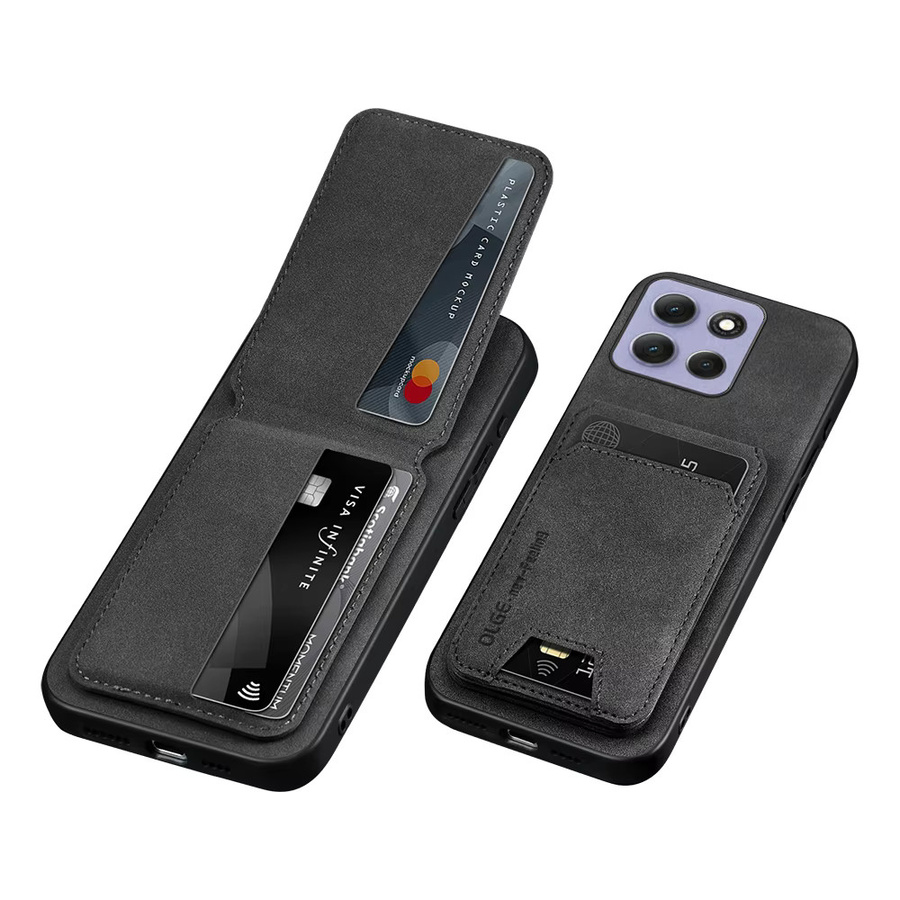 Leder-Handyhülle mit Kartenhalter für Motorola Moto Edge 60 60S 70 X70 G56 66 G86 G100 Power Stylus Pro Ultra Fusion in Blau - Bild 2