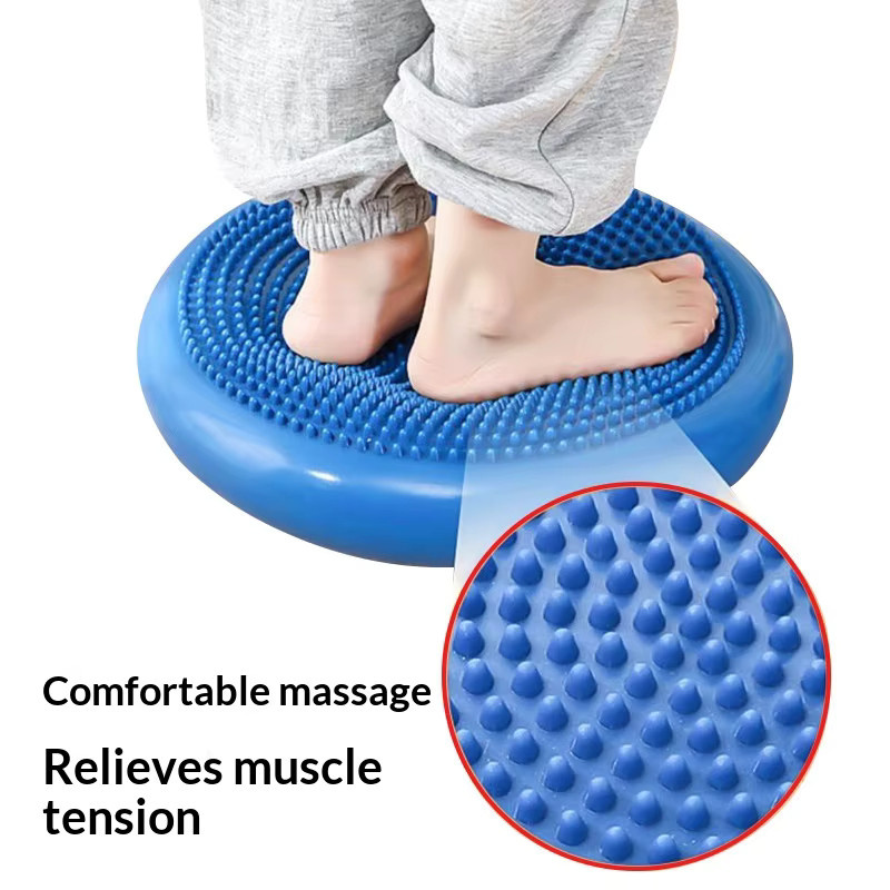 soulbao Montessori Aufblasbare Balance-Matte, Bunt / Mehrfarbig, Kunststoff - Bild 3