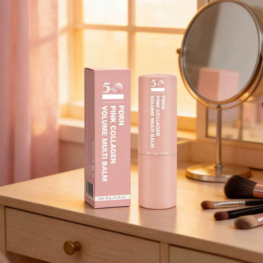 Jaysuing PDRN Pink Collagen Volume Multi Essence Balm, Hyaluronsäure, Kollagen, Lippen - Bild 4