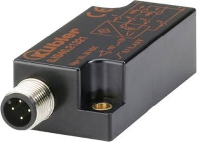 Kübler Group Neigungssensor IS40 8.IS40.21121 in Schwarz, Messbereich -10 bis +10°, Analog Strom, M12 5-polig - Bild 1