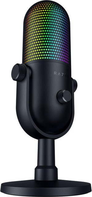 Razer Seiren V3 Chroma USB-Tischmikrofon in Schwarz mit RGB-Beleuchtung - Bild 1