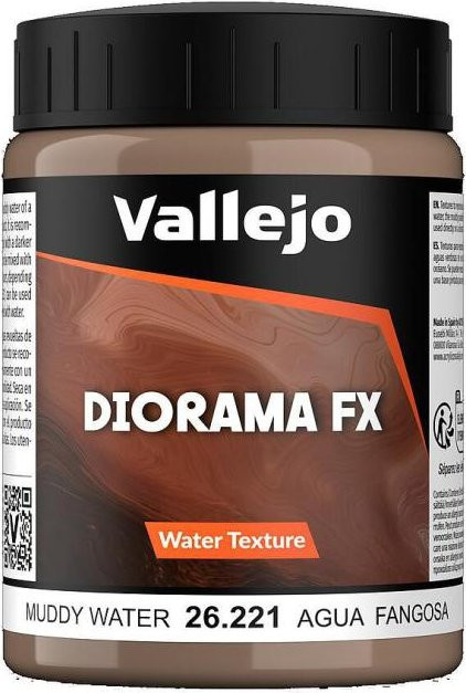 Vallejo Schlammiges Wasser, Braun, 200 ml - Bild 1