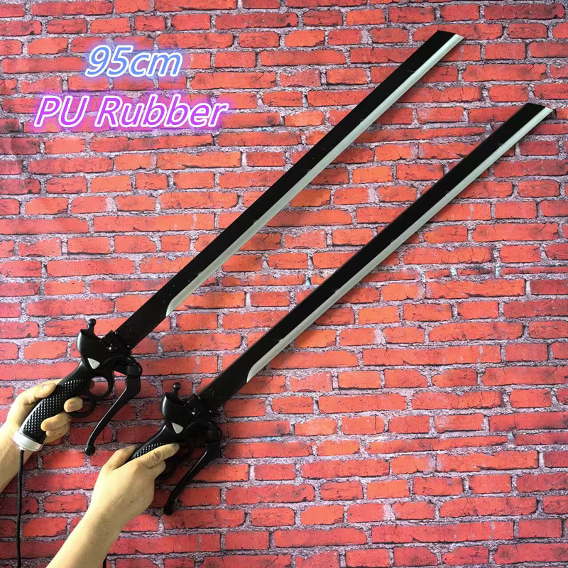 Bandai Attack on Titan Messer, Pistole, Schwert, Cosplay Requisite, Gummi - Bild 2