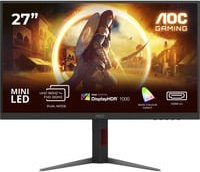 AOC AGON U27G4XM Gaming-Monitor mit 27 Zoll 4K UHD Mini-LED in Schwarz - Bild 1
