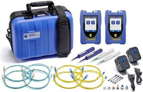 Trend Networks Glasfaserprüfgerät R240-PMLS PowerMeter Kit in Blau für MM/SM - Bild 1