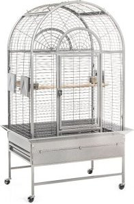 Montana Cages Papageienkäfig New Jersey in Hellgrau B: 60 cm, T: 40 cm, H: 82 cm - Bild 1
