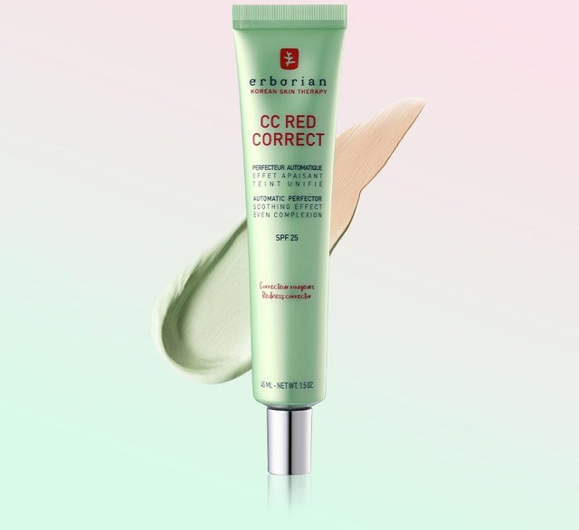 Erborian Red Correct CC Cream SPF25, 45 ml, beige - Bild 1