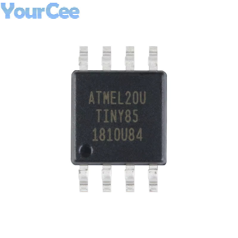 Your Cee ATTINY85 Mikrocontroller SMD IC Chip in Schwarz - Bild 3