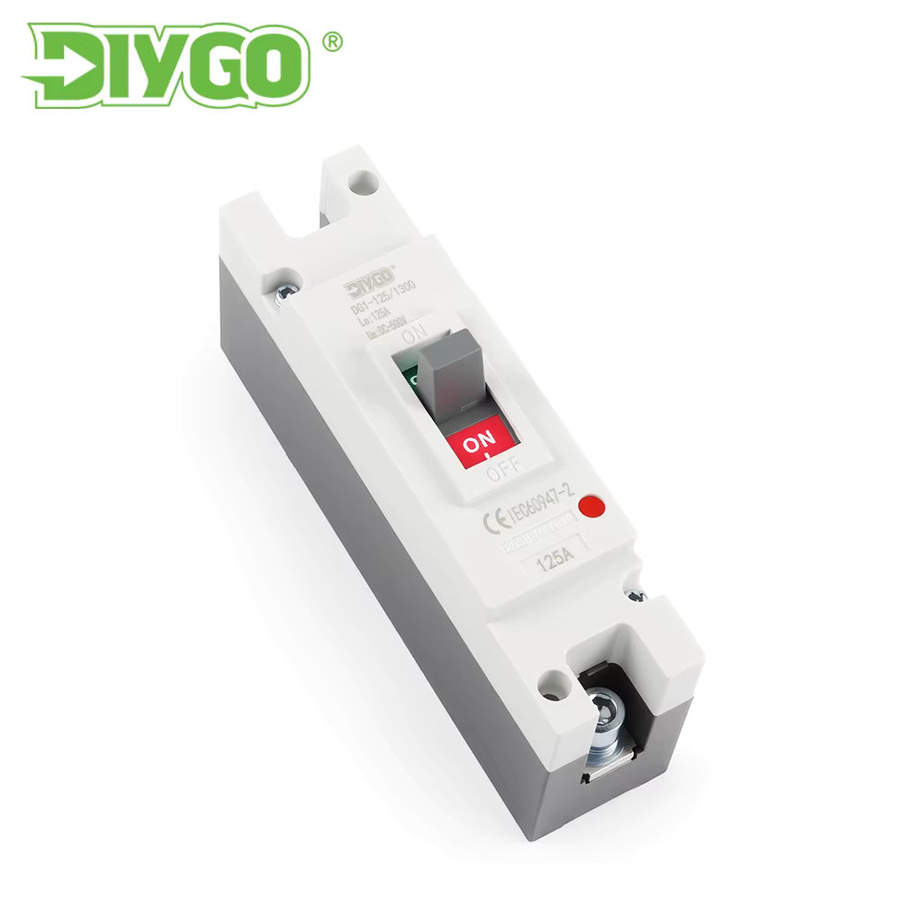 DIY GO MCCB PV Kompaktleistungsschalter für Photovoltaik mit Überlast- und Kurzschutzeigenschaften 1000 V DC, 150 A bis 250 A, Weiß - Bild 2