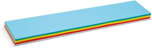 Pin-It Überschriftenstreifen aus Papier, 120 Blatt, 6 Farben sortiert - Bild 1