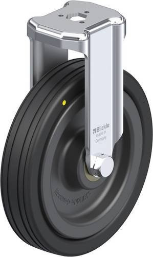 Blickle Bockrolle BKRA-VPA 125K-EL in Schwarz mit 125 mm Rad-Durchmesser und 75 kg Tragfähigkeit - Bild 1