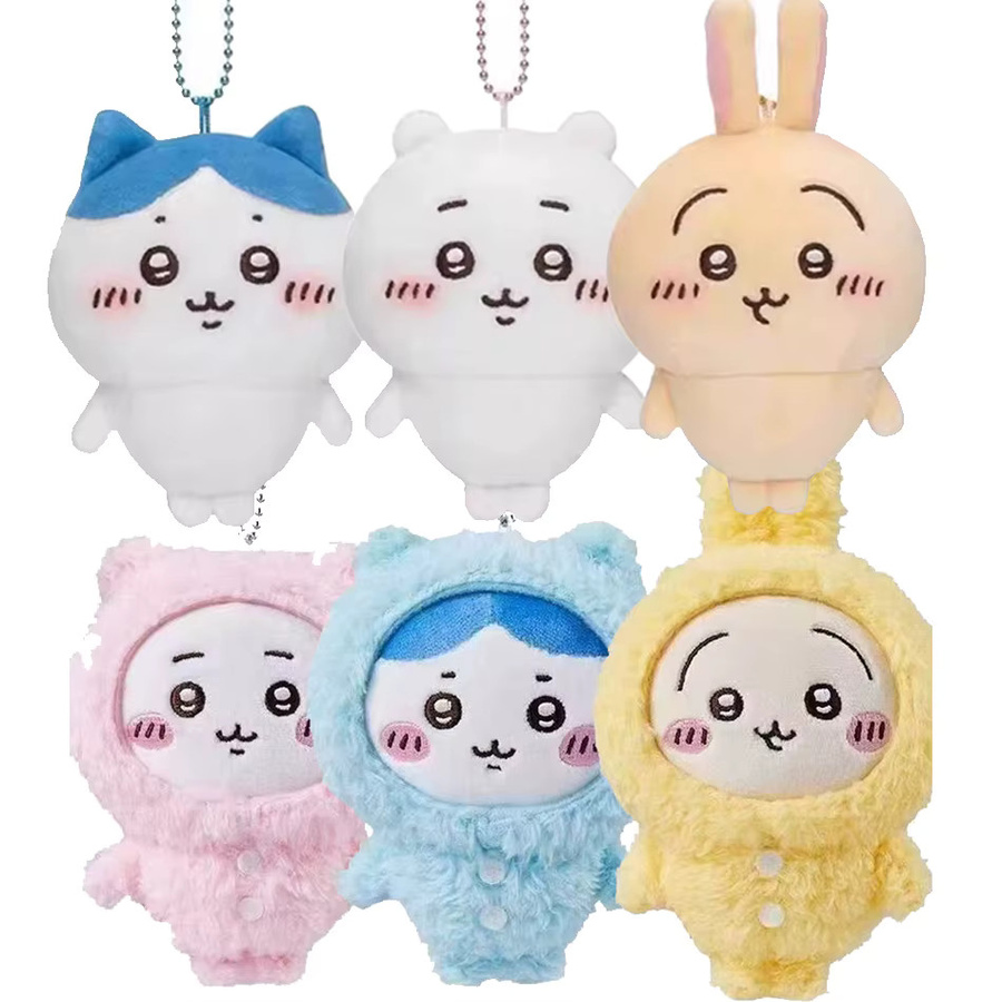 Bandai Chiikawa Plüschpuppe, 10cm, Plüsch / Textil - Bild 4