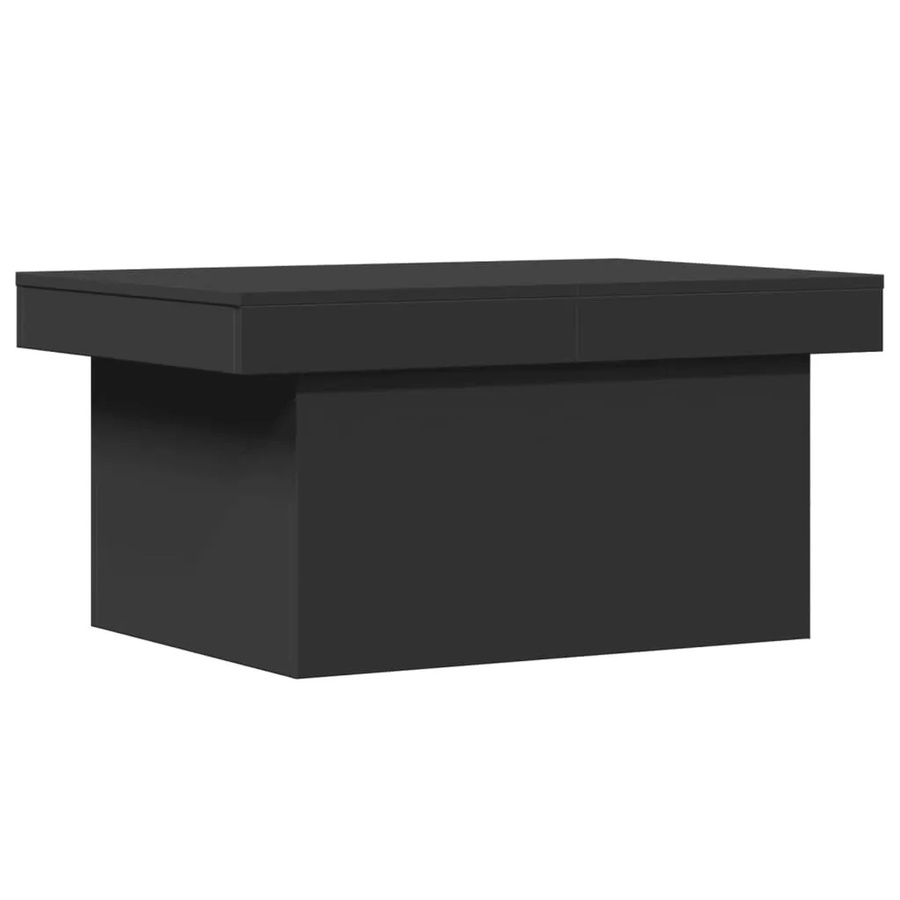 vidaXL Couchtisch aus Holzwerkstoff in Schwarz, B/T/H: 100 x 55 x 40 cm - Bild 2