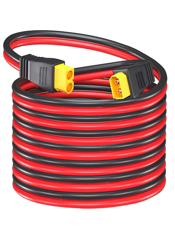 ZAEGIRZ XT60-Kabel mit XT60-Buchse auf XT60-Stecker 12AWG für Solarstromanlagen, Länge: 6 m, 3 m, 1,5 m - Bild 4