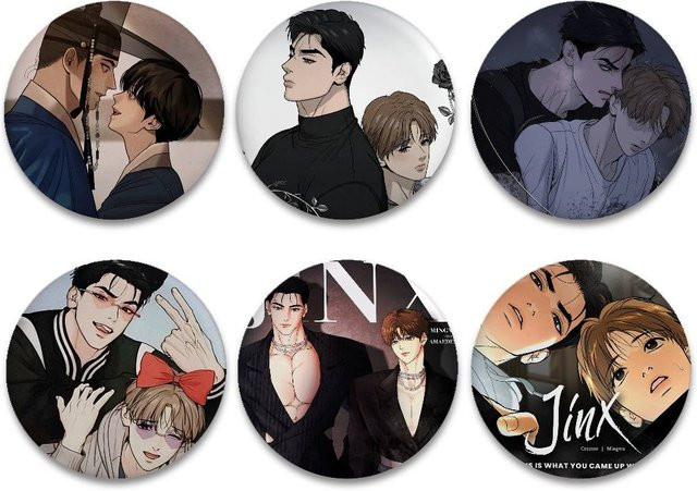 Mesuca Comics Abzeichen Pins - Bild 1