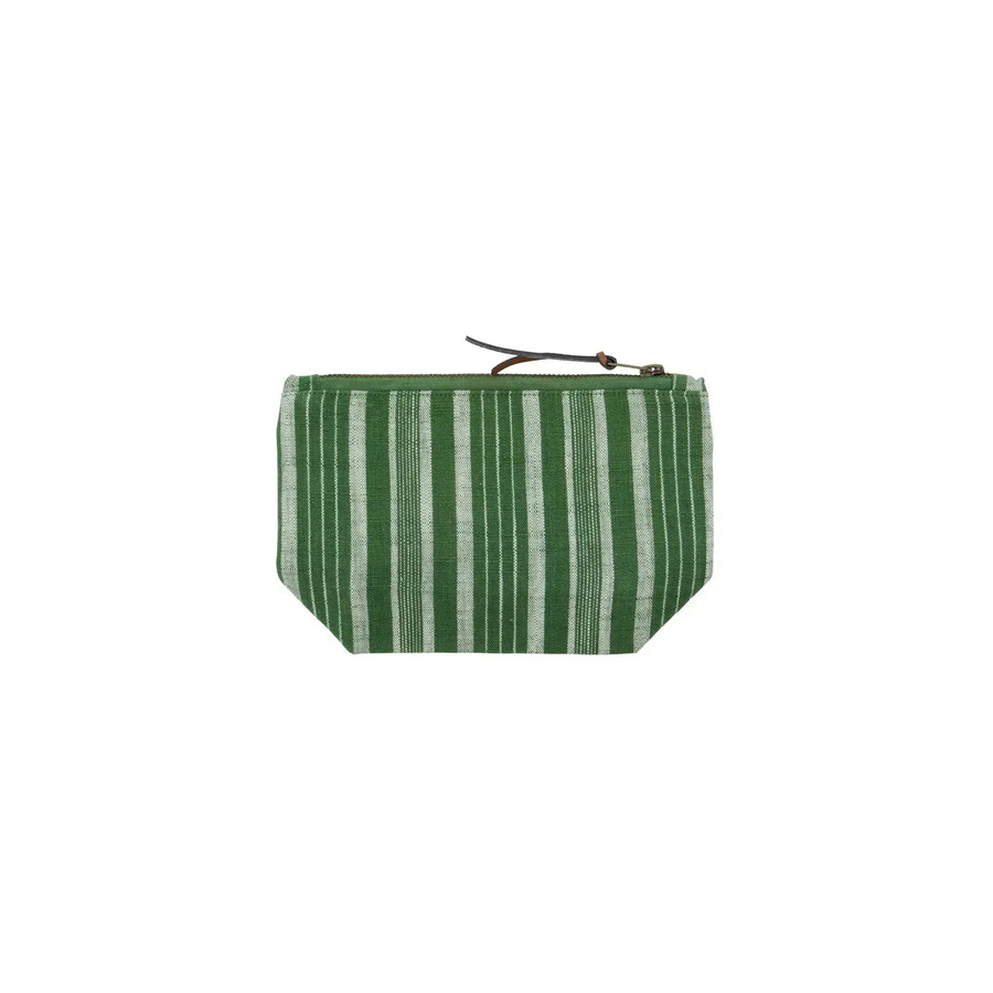 Meraki Make-up-Täschchen aus Baumwolle in Grün, Breite: 22 cm - Bild 1