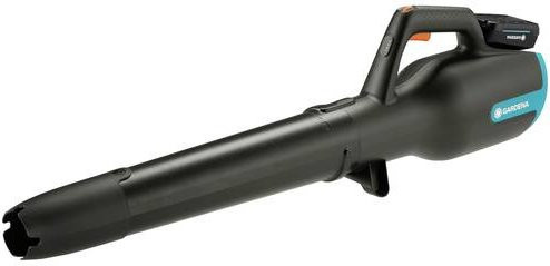 Gardena PowerJet 18V P4A Ready-To-Use Set Akku-Laubbläser inkl. 3,0 Ah Akku in Schwarz, Blau und Orange - Bild 1