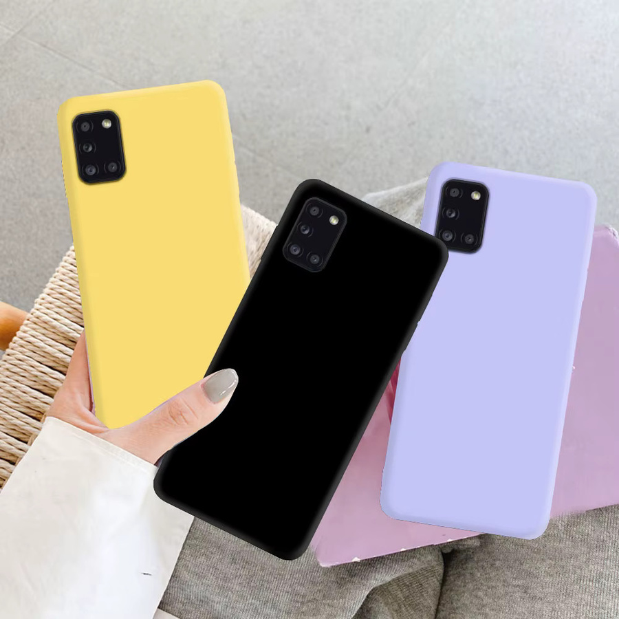 Silikon-Handyhülle für Samsung Galaxy A31 A41 A51 A71 A11 A21S A12 A22 A32 A42 A52 A72 4G 5G in Schwarz - Bild 3