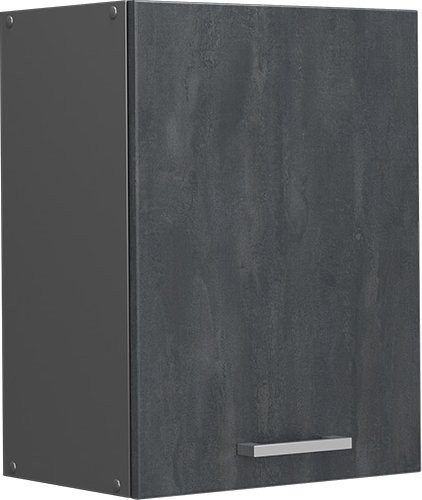 Vicco Hängeschrank R-Line Küchenschrank Schwarz Anthrazit Beton Optik Breite: 45 cm - Bild 1