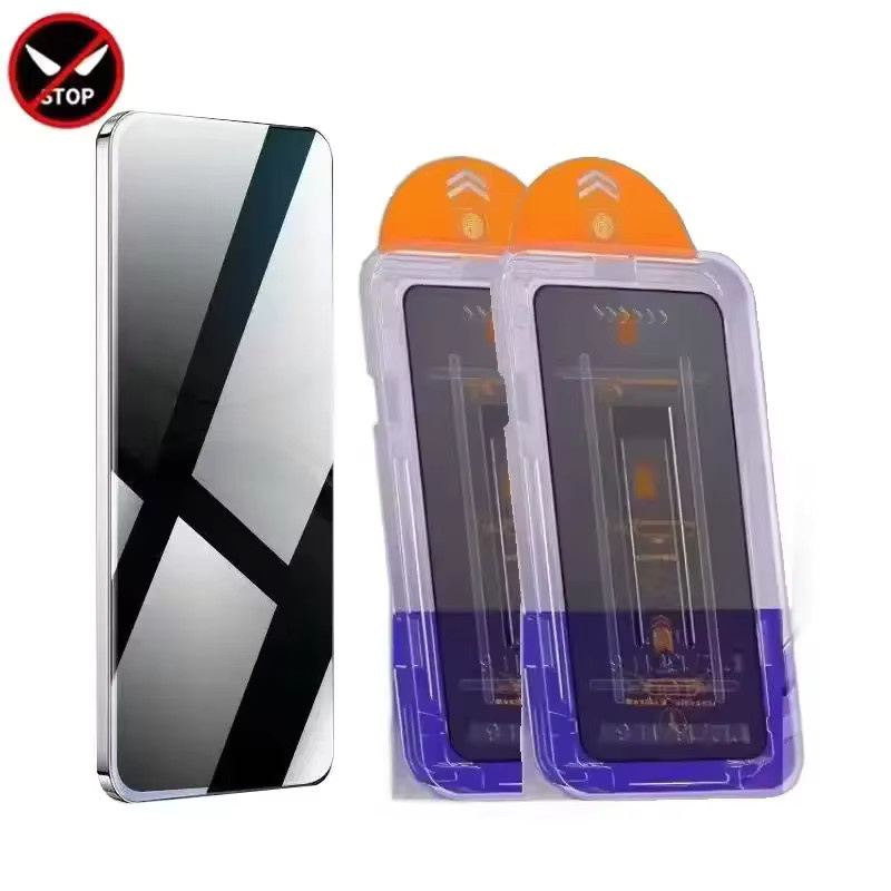 Sichtschutz Panzerglas für OnePlus 11 12 13 R T Ace Pro 6 5 3 Anti-Spion Bildschirmfolie aus gehärtetem Glas in Transparent - Bild 6