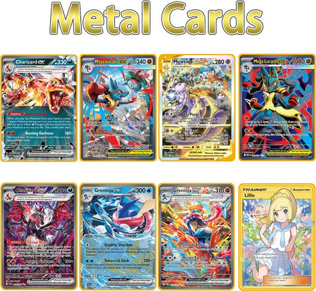 Bandai Pokémon Metallkarte, Einzelfigur, Fantasy, Bunt / Mehrfarbig, Englisch - Bild 1
