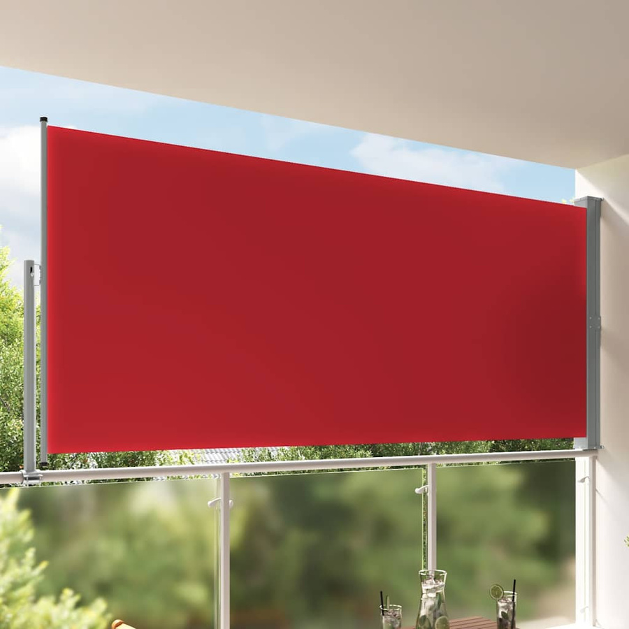 Einziehbare Seitenmarkise von VD Home Furnishing in Rot, B/H: 300 x 150 cm - Bild 4