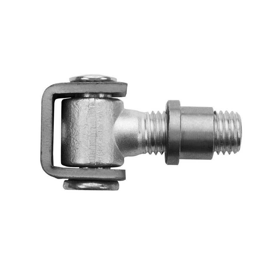 SO-TECH Torangel kurz verstellbar in Silber mit M24 x 106 mm und 180 Grad Öffnungswinkel sowie Einschweißmutter - Bild 2