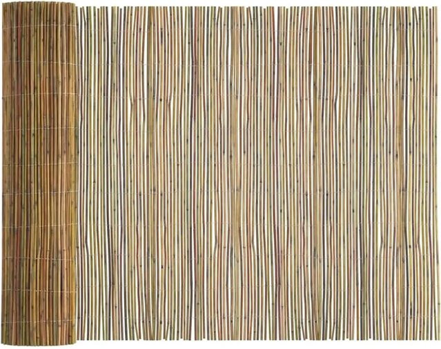 vidaXL Bambuszaun Natur Braun, B/H: 600 x 150 cm - Bild 1